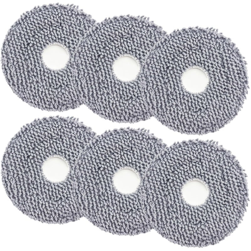 MalhSlix Replacement Parts Accessories Kit for iRobot Roomba Plus 505 405 Combo, for Dreame X40 Ultra Complete/L10s Pro Ultra Heat/X40 Master/L40 Ultra/L10s Ultra Gen 2 Robot Vacuum Cleaner, 6 Mop Pads - Image 1